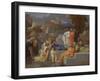 Christ with the Children (Oil on Canvas)-Sebastien Bourdon-Framed Giclee Print