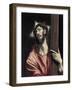 Christ with the Cross, Ca. 1587-1596-El Greco-Framed Giclee Print