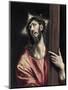 Christ with the Cross, Ca. 1587-1596-El Greco-Mounted Giclee Print