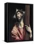 Christ with the Cross, Ca. 1587-1596-El Greco-Framed Stretched Canvas