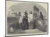 Christ with the Disciples in the Corn-Field-Henry Warren-Mounted Giclee Print