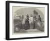 Christ with the Disciples in the Corn-Field-Henry Warren-Framed Giclee Print