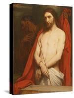 Christ with the Reed-Ary Scheffer-Stretched Canvas