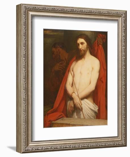 Christ with the Reed-Ary Scheffer-Framed Giclee Print