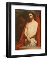 Christ with the Reed-Ary Scheffer-Framed Giclee Print