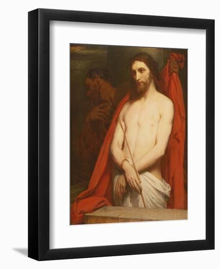 Christ with the Reed-Ary Scheffer-Framed Giclee Print