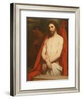 Christ with the Reed-Ary Scheffer-Framed Giclee Print