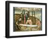 Christ Wrapped in the Holy Shroud, Deposition of Christ, 17th Century-Giovanni Battista Della Rovere-Framed Giclee Print