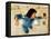 Christa McAuliffe Experiences Weightlessness-null-Framed Stretched Canvas