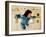 Christa McAuliffe Experiences Weightlessness-null-Framed Photo