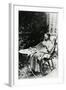 Christabel Pankhurst (1881-1969) Reading a Copy of 'The Suffragette' C.1905-14-null-Framed Giclee Print