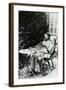 Christabel Pankhurst (1881-1969) Reading a Copy of 'The Suffragette' C.1905-14-null-Framed Giclee Print