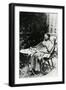 Christabel Pankhurst (1881-1969) Reading a Copy of 'The Suffragette' C.1905-14-null-Framed Giclee Print