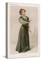 Christabel Pankhurst Women's Rights Advocate and Suffragette-Spy (Leslie M. Ward)-Stretched Canvas