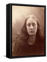 Christabel, Portrait of May Prinsep, c.1867-Julia Margaret Cameron-Framed Stretched Canvas