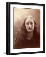 Christabel, Portrait of May Prinsep, c.1867-Julia Margaret Cameron-Framed Photographic Print