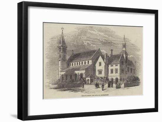 Christchurch and Schools, Bermondsey-null-Framed Giclee Print