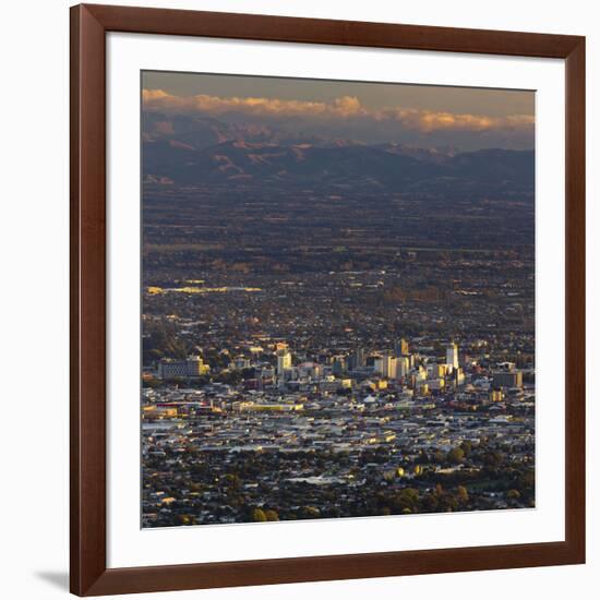 Christchurch, Canterbury, South Island, New Zealand-Rainer Mirau-Framed Photographic Print