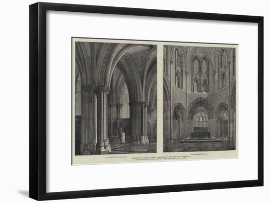 Christchurch Cathedral, Dublin, Restoration by the Late Mr G E Street, Ra-Henry William Brewer-Framed Giclee Print