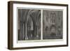 Christchurch Cathedral, Dublin, Restoration by the Late Mr G E Street, Ra-Henry William Brewer-Framed Giclee Print