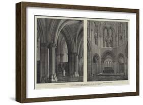 Christchurch Cathedral, Dublin, Restoration by the Late Mr G E Street, Ra-Henry William Brewer-Framed Giclee Print