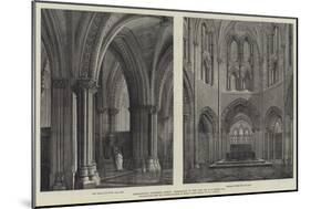 Christchurch Cathedral, Dublin, Restoration by the Late Mr G E Street, Ra-Henry William Brewer-Mounted Giclee Print