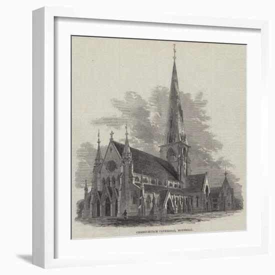 Christchurch Cathedral, Montreal-null-Framed Giclee Print