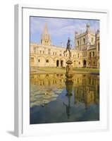 Christchurch College, Oxford, England-Charles Bowman-Framed Photographic Print