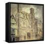Christchurch Gate, Canterbury, C.1792-93-JMW Turner-Framed Stretched Canvas