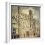 Christchurch Gate, Canterbury, C.1792-93-JMW Turner-Framed Giclee Print