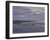 Christchurch Harbour from Hengistbury Head, April-Tom Hughes-Framed Giclee Print