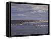 Christchurch Harbour from Hengistbury Head, April-Tom Hughes-Framed Stretched Canvas