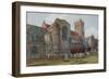 Christchurch Priory from N E-Alfred Robert Quinton-Framed Giclee Print