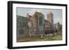 Christchurch Priory from N E-Alfred Robert Quinton-Framed Giclee Print