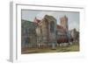 Christchurch Priory from N E-Alfred Robert Quinton-Framed Giclee Print