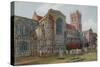 Christchurch Priory from N E-Alfred Robert Quinton-Stretched Canvas