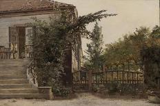 The Garden Steps Leading to the Artist’s Studio at Blegdammen outside Copenhagen, 1845-Christen Schjellerup Kobke-Giclee Print