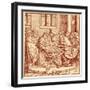 Christening of Maximilian I-Hans Burgkmair-Framed Giclee Print