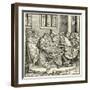 Christening of Maximilian I-Hans Burgkmair-Framed Giclee Print