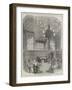 Christening of Prince Alfred, in the Private Chapel, Windsor Castle-null-Framed Giclee Print