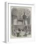 Christening of Prince Alfred, in the Private Chapel, Windsor Castle-null-Framed Giclee Print