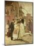 Christening Sunday (South Harting, Sussex) 1887-James Charles-Mounted Giclee Print