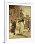 Christening Sunday (South Harting, Sussex) 1887-James Charles-Framed Giclee Print