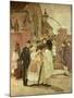 Christening Sunday (South Harting, Sussex) 1887-James Charles-Mounted Giclee Print