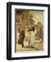 Christening Sunday (South Harting, Sussex) 1887-James Charles-Framed Giclee Print