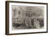 Christening the Infant Son of the Count of Flanders at Brussels-null-Framed Giclee Print