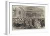 Christening the Infant Son of the Count of Flanders at Brussels-null-Framed Giclee Print