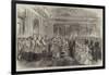 Christening the Infant Son of the Count of Flanders at Brussels-null-Framed Giclee Print