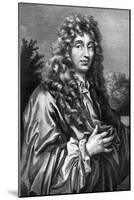 Christiaan Huygens, Dutch Physicist, Mathematician and Astronomer, 18th Century-null-Mounted Giclee Print