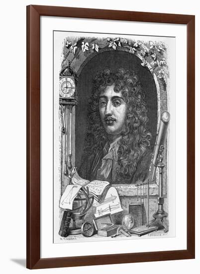 Christiaan Huygens, Dutch Physicist-Science Photo Library-Framed Photographic Print